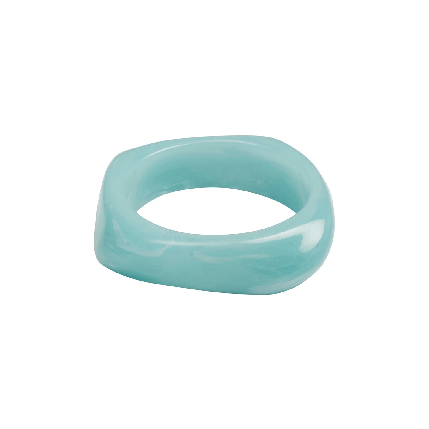 Adelle Resin Bangle (Blue)