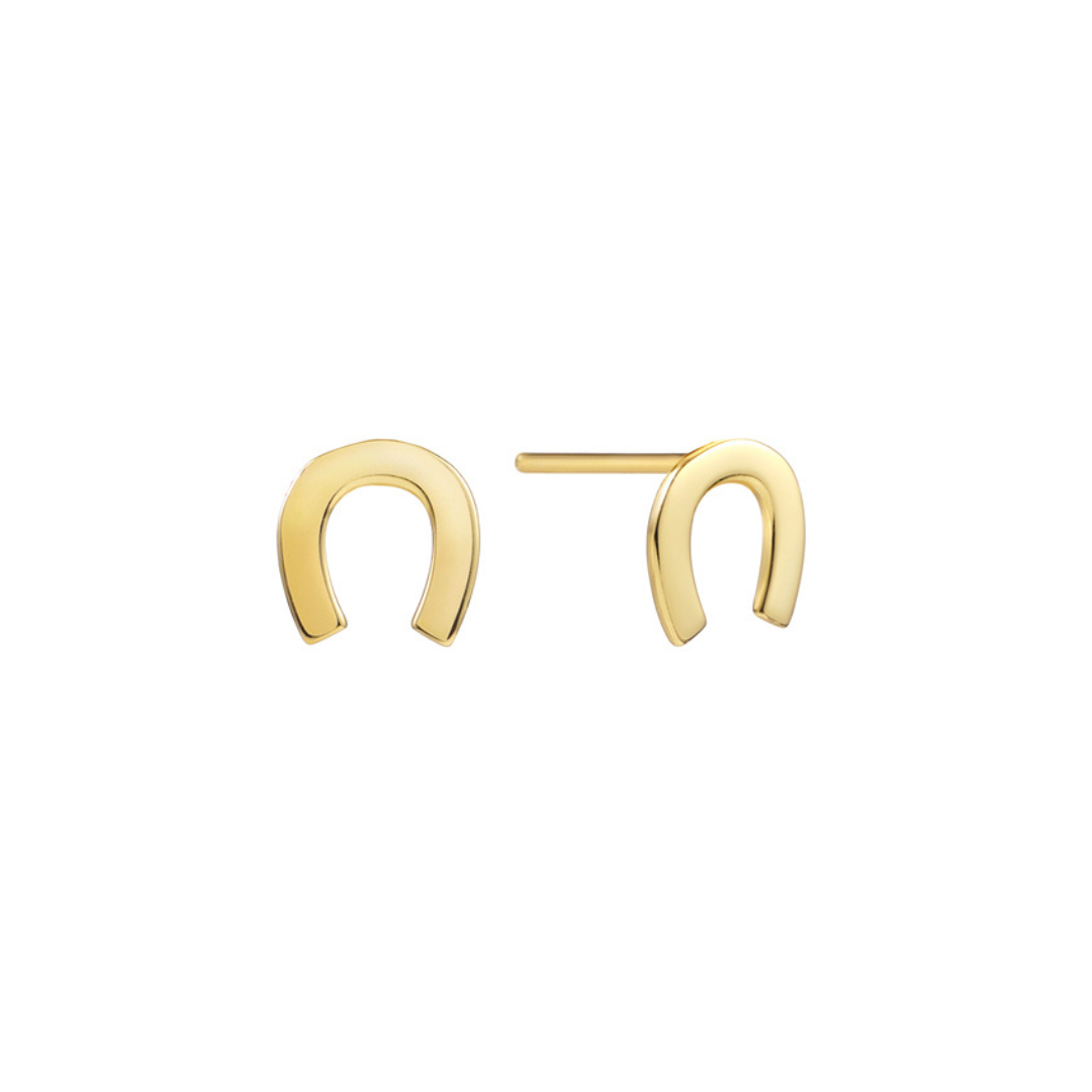 Horseshoe Studs (Gold)