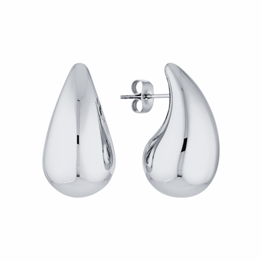 Penelope Drop Earrings (Silver)