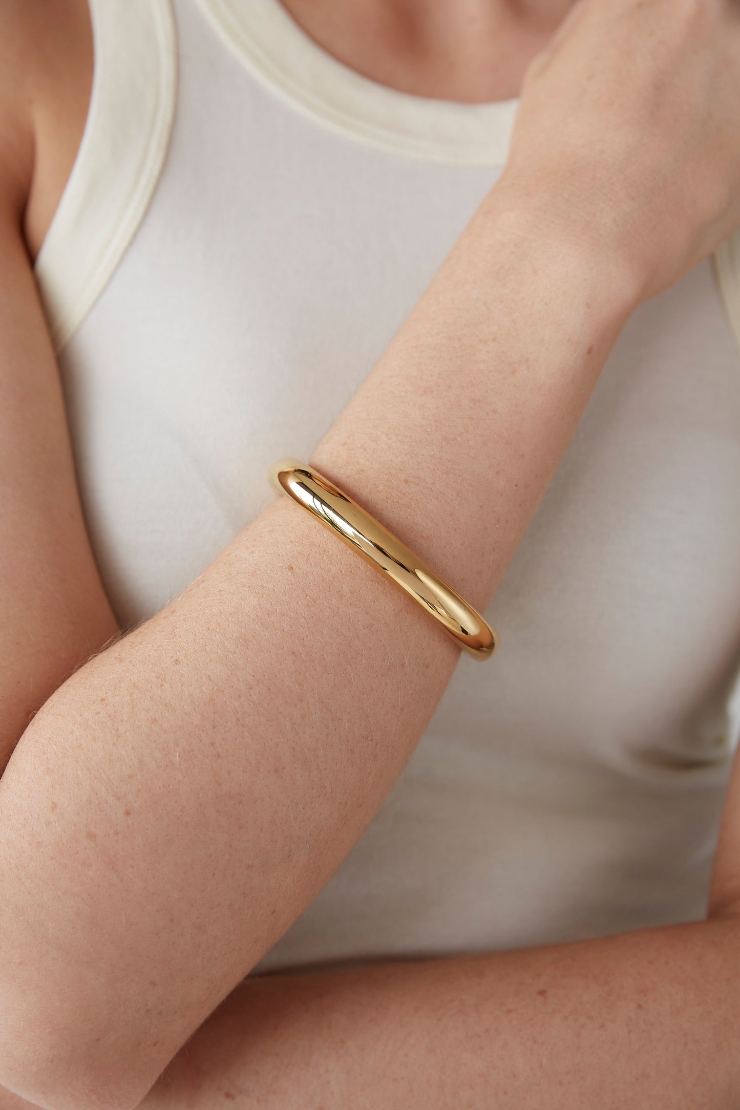 Lara Chunky Cuff (Gold & Silver)