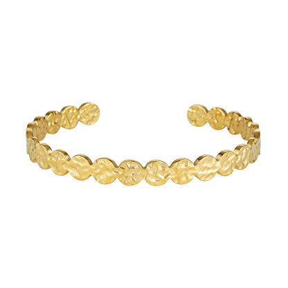 Emma Gold Cuff (Gold & Silver)